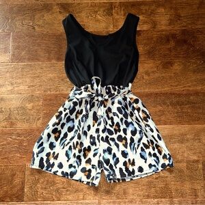 NWOT girls romper
